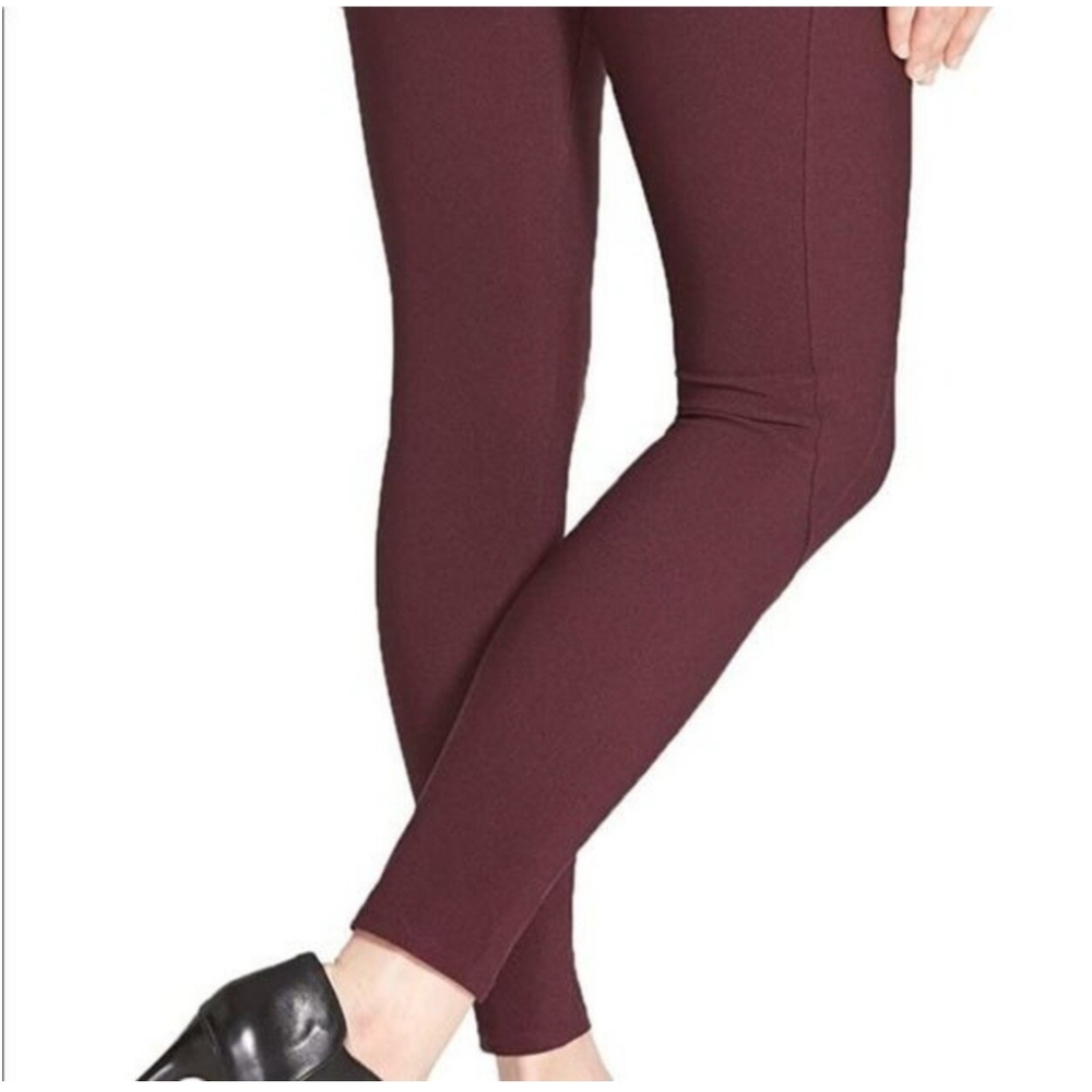 Spanx Micro Rib Knit Control Top Skimmer Leggings Size L - Picture 2 of 14